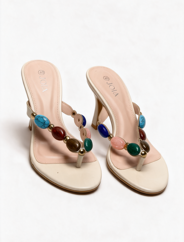 Sandalias Agata Beige