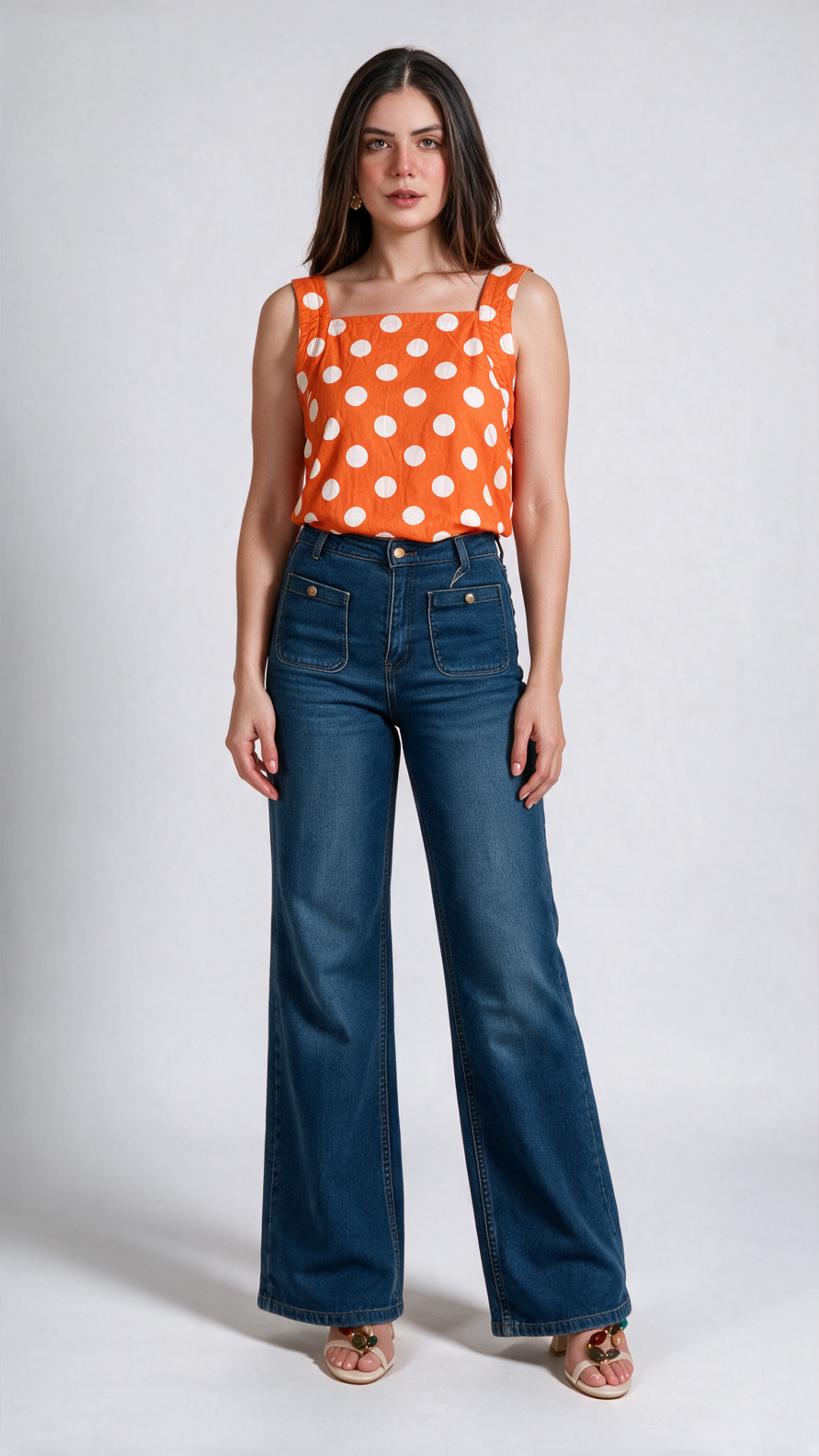 Blusa Lunares Capri