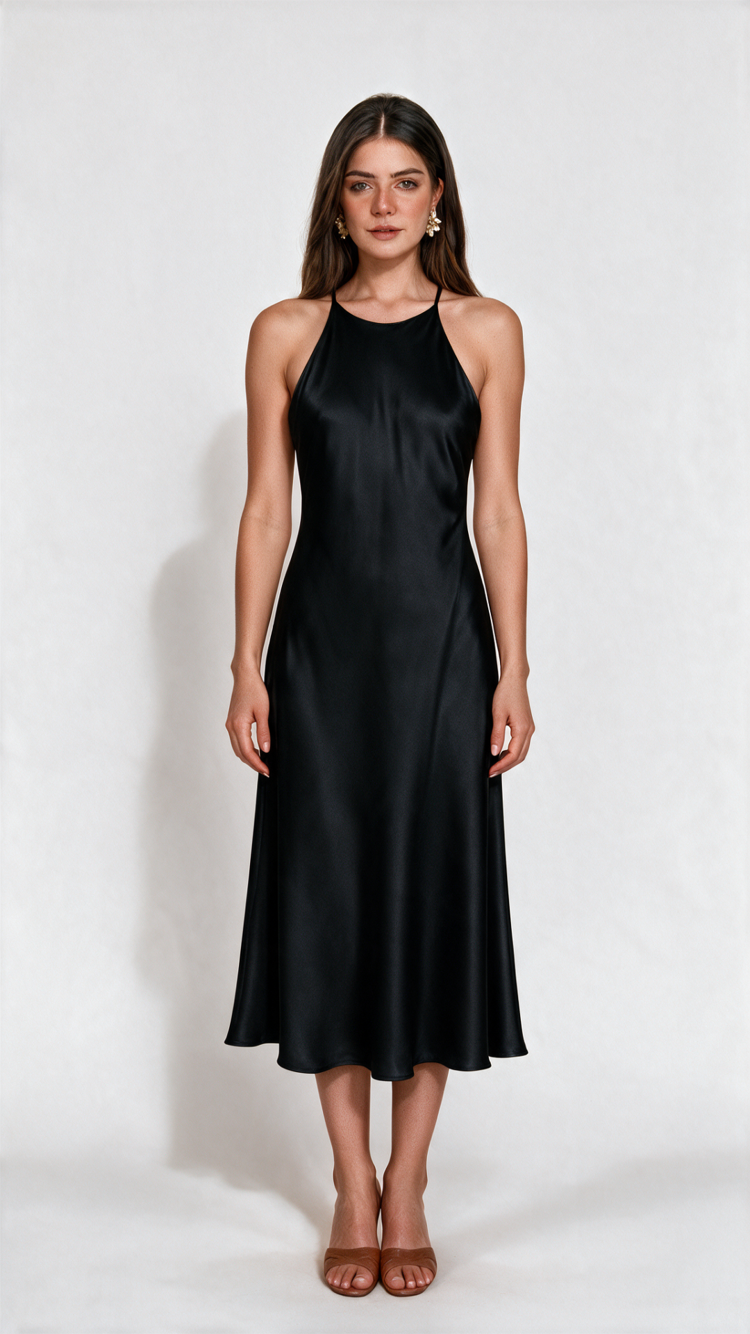 Vestido Victoria Camel - Imagen 3