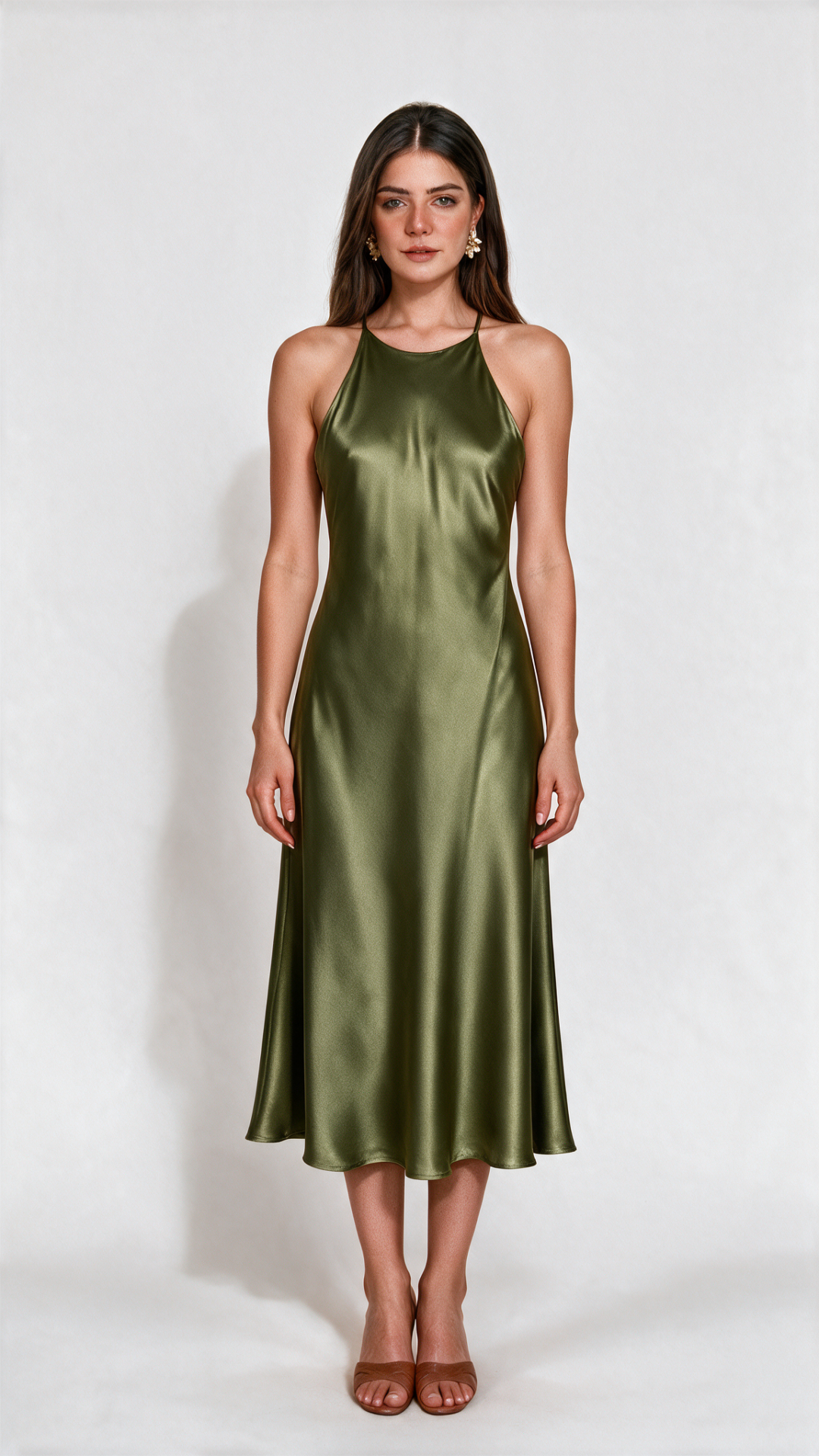Vestido Victoria Camel - Imagen 2